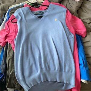 Polo Sweater Vest - Medium